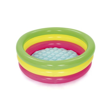 Bestway Piscina Hinchable Infantil 3 Aros Suelo Acolchado 70x24 cm +2 Años Jardin 51128 | Tienda24 - Global Online Shop Tienda24.eu