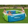 Bestway Piscina Gonfiabile con Finestrini 168x168x56 cm +6 Anni Giardino 51132 | Tienda24 - Global Online Shop Tienda24.eu