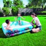 Bestway Piscine Gonflable Enfant avec Toit Détachable 140x140x114 cm +2 Ans Jardin 52192 | Tienda24 - Global Online Shop Tienda24.eu