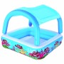 Bestway Piscine Gonflable Enfant avec Toit Détachable 140x140x114 cm +2 Ans Jardin 52192 | Tienda24 - Global Online Shop Tienda24.eu