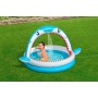 Bestway Piscina Gonfiabile per Bambini 2 Anelli Squalo Spruzzatore 163x127x92 cm +2 Anni Giardino 53157 | Tienda24 - Global Online Shop Tienda24.eu