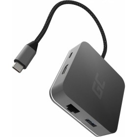 Hub USB Nilox NXHUBUSBC03 Schwarz | Tienda24 Tienda24.eu