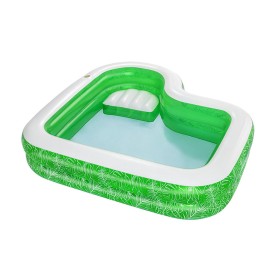 Inflatable Paddling Pool for Children Bestway Green Multicolour 231 x 231 x 51 cm Bestway - 1