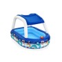 Bestway Aufblasbares Kinderpool Abnehmbares Dach Boot mit Lenkrad 213x155x132 cm +3 Jahre Garten 54370 von Bestway, Eingelass...