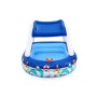 Bestway Piscina Hinchable Infantil Techo Desmontable Barco con Volante 213x155x132 cm +3 Años Jardin 54370 de Bestway, Piscin...