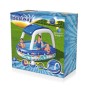 Bestway Piscina Hinchable Infantil Techo Desmontable Barco con Volante 213x155x132 cm +3 Años Jardin 54370 de Bestway, Piscin...