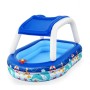 Bestway Piscina Gonfiabile Bambini Tetto Rimovibile Barca con Volante 213x155x132 cm +3 Anni Giardino 54370 | Tienda24 - Global Online Shop Tienda24.eu