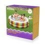 Bestway Kinderpool 2 Ringe Regenbogen 206x206x51 cm +6 Jahre Garten 54443 | Tienda24 - Global Online Shop Tienda24.eu