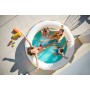 Bestway Kinderpool 2 Ringe Regenbogen 206x206x51 cm +6 Jahre Garten 54443 | Tienda24 - Global Online Shop Tienda24.eu