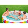 Bestway Kinderpool 2 Ringe Regenbogen 206x206x51 cm +6 Jahre Garten 54443 | Tienda24 - Global Online Shop Tienda24.eu