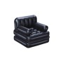 Cadeirão insuflável Bestway 191 x 38 x 25 cm Preto de Bestway, Colchões e brinquedos insufláveis - Ref: D1400604, Preço: 35,2...