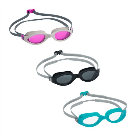 Bestway Schwimmbrille Erwachsene Silikonband Farbe Sortiert +14 Jahre Strand und Pool 21077 von Bestway, Schutzbrille - Ref: ...