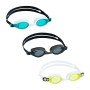 Bestway Kinder-Schwimmbrille, Silikonband, verschiedene Farben, Antibeschlag, +3 Jahre, Strand und Pool 21110 von Bestway, Sc...