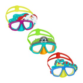 Bestway Maschera Subacquea Junior con Cinturino Anatomico Colore Assortito +7 Anni Spiaggia e Piscina 22059 di Bestway, Masch...