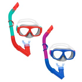 Snorkel Goggles and Tube for Children Bestway Blue Orange (1 Unit) by Bestway, Snorkelling Packages - Ref: D1400689, Price: 1...