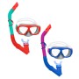 Bestway Set Maschera e Tubo Junior Valvola di Scarico Colori Assortiti +7 Anni Spiaggia e Piscina 24025 di Bestway, Set per S...