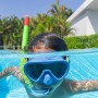 Bestway Masken- und Schlauchset Junior, Ausblasventil, verschiedene Farben +7 Jahre Strand und Pool 24032 von Bestway, Schnor...