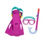 Bestway Set Maschera e Tubo Junior Valvola di Scarico Colore Assortito +7 Anni Spiaggia e Piscina 24070 di Bestway, Set per S...