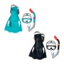 Bestway Set Maschera e Tubo Adulto Cinturino Anatomico Colore Misto +14 Anni Spiaggia e Piscina 24071 di Bestway, Set per Sno...