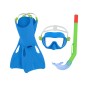 Bestway Conjunto Snorkel Junior Correia Anatómica Cores Sortidas 37-41 +7 Anos Praia e Piscina 25019 de Bestway, Packs de sno...