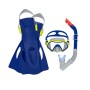 Maschera da Snorkeling con Boccaglio e Pinne Bestway 37-41 di Bestway, Set per Snorkeling - Rif: D1400705, Prezzo: 15,03 €, S...