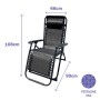 Folding Chair Marbueno Black 90 x 108 x 66 cm by Marbueno, Folding Chairs - Ref: D1400772, Price: 42,20 €, Discount: %