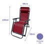 Folding Chair Marbueno Burgundy 90 x 108 x 66 cm by Marbueno, Folding Chairs - Ref: D1400776, Price: 42,20 €, Discount: %