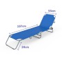 Sun-lounger Marbueno Blue 187 x 24 x 55 cm by Marbueno, Sunloungers - Ref: D1400778, Price: 33,71 €, Discount: %