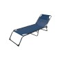 Marbueno Klappbarer Stahl Liegestuhl mit Kissen Garten und Pool 190X58X27 cm Blau 10003 von Marbueno, Liegen - Ref: D1400781,...