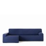 Housse pour chaise longue accoudoir long gauche Eysa BRONX Bleu 170 x 110 x 310 cm de Eysa, Housses de canapé - Réf : D160494...