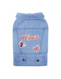 Casaco para cão Minnie Mouse Azul M | Tienda24 Tienda24.eu