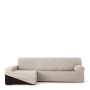 Capa para chaise longue de braço comprido esquerdo Eysa JAZ Bege 180 x 120 x 360 cm de Eysa, Sofás - Ref: D1604963, Preço: 14...