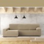 Bezug für Chaiselongue mit langem Arm links Eysa JAZ Beige 180 x 120 x 360 cm von Eysa, Sofas & Lovechairs - Ref: D1604967, P...