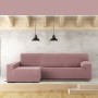 Housse pour chaise longue accoudoir long gauche Eysa JAZ Rose 180 x 120 x 360 cm de Eysa, Housses de canapé - Réf : D1604969,...