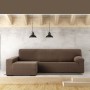 Bezug für Chaiselongue mit langem Arm links Eysa JAZ Braun 180 x 120 x 360 cm von Eysa, Sofas & Lovechairs - Ref: D1604975, P...