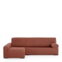 Funda para chaise longue de brazo corto izquierdo Eysa ULISES Marrón 170 x 110 x 310 cm de Eysa, Sofás - Ref: D1605037, Preci...