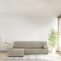 Funda para chaise longue de brazo largo izquierdo Eysa THOR Beige Lino 170 x 110 x 310 cm de Eysa, Sofás - Ref: D1605055, Pre...