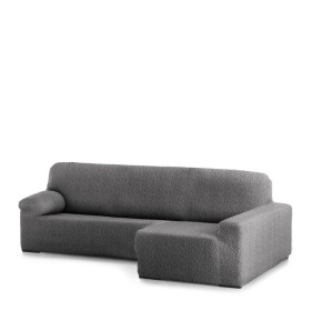 Funda para chaise longue de brazo corto derecho Eysa ROC Gris oscuro 180 x 120 x 360 cm de Eysa, Sofás - Ref: D1605078, Preci...