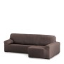 Capa para chaise longue de braço curto direito Eysa ROC Castanho 180 x 120 x 360 cm de Eysa, Sofás - Ref: D1605086, Preço: 14...