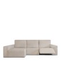 Left long arm chaise longue cover Eysa JAZ Beige 180 x 120 x 360 cm by Eysa, Sofas & Couches - Ref: D1605093, Price: 161,60 €...