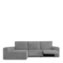 Bezug für Chaiselongue mit langem Arm links Eysa JAZ Grau 180 x 120 x 360 cm von Eysa, Sofas & Lovechairs - Ref: D1605103, Pr...