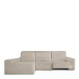 Bezug für Chaiselongue mit langem Arm links Eysa ROC Weiß 180 x 120 x 360 cm von Eysa, Sofas & Lovechairs - Ref: D1605111, Pr...