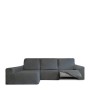 Funda para chaise longue de brazo largo izquierdo Eysa ROC Gris oscuro 180 x 120 x 360 cm de Eysa, Sofás - Ref: D1605115, Pre...