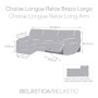 Housse pour chaise longue accoudoir long gauche Eysa ROC Gris foncé 180 x 120 x 360 cm de Eysa, Housses de canapé - Réf : D16...