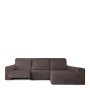 Capa para chaise longue de braço comprido direito Eysa ROC Castanho 180 x 120 x 360 cm de Eysa, Sofás - Ref: D1605122, Preço:...