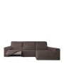 Capa para chaise longue de braço comprido direito Eysa ROC Castanho 180 x 120 x 360 cm de Eysa, Sofás - Ref: D1605122, Preço:...