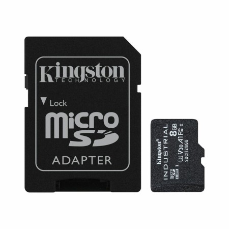 Carte Mémoire Micro SD avec Adaptateur Kingston SDCIT2/8GB 8GB 8 GB | Tienda24 Tienda24.eu