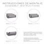 Copridivano Eysa MONTBLANC Grigio 100 x 110 x 190 cm di Eysa, Divani a due o più posti - Rif: D1605546, Prezzo: 33,32 €, Scon...