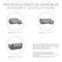 Funda para chaise longue de brazo corto izquierdo Eysa MONTBLANC Gris 100 x 110 x 200 cm de Eysa, Sofás - Ref: D1605610, Prec...