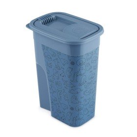 Bucket container Rotho Blue Plastic | Tienda24 Tienda24.eu